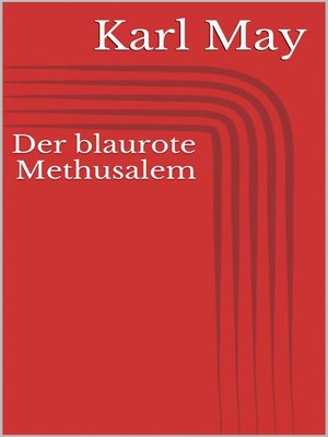 cover image of Der blaurote Methusalem